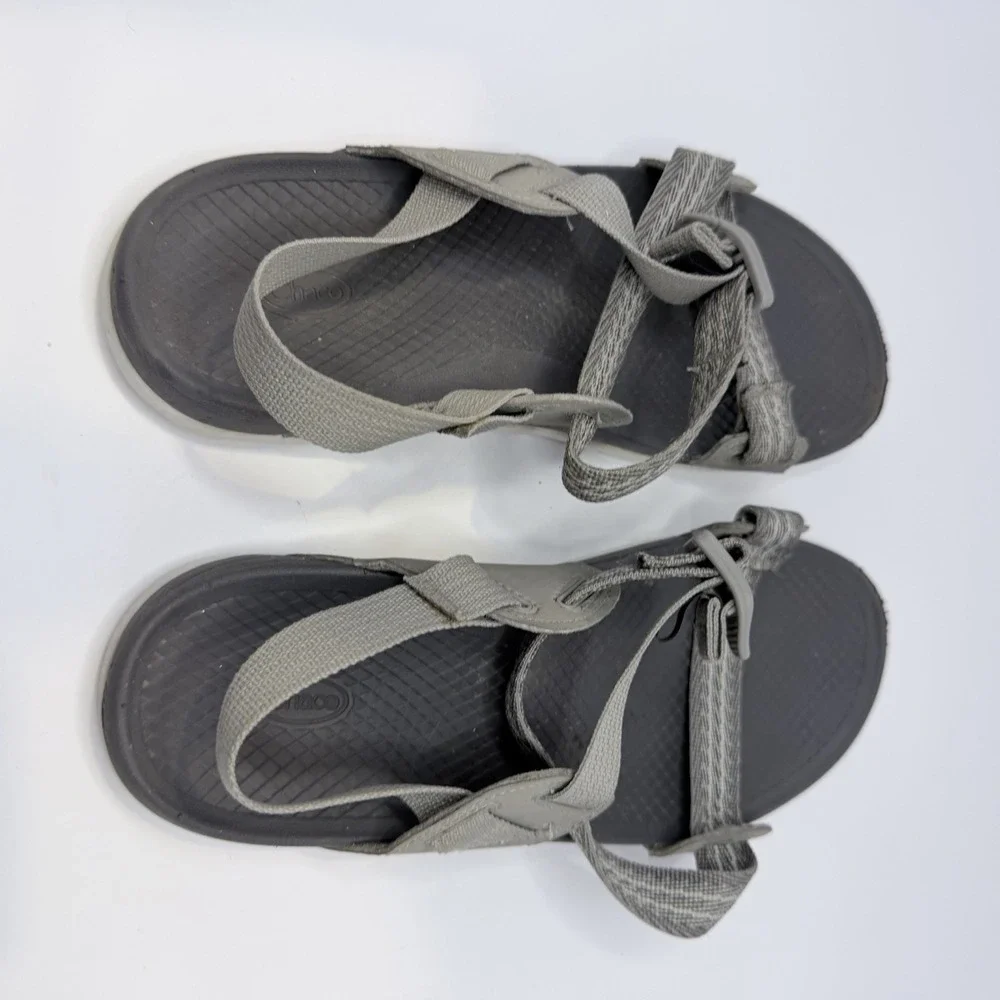Chaco Sandals Hiking Outdoor Active Women's Size 7‎ Gray Fishing Beach Vacation